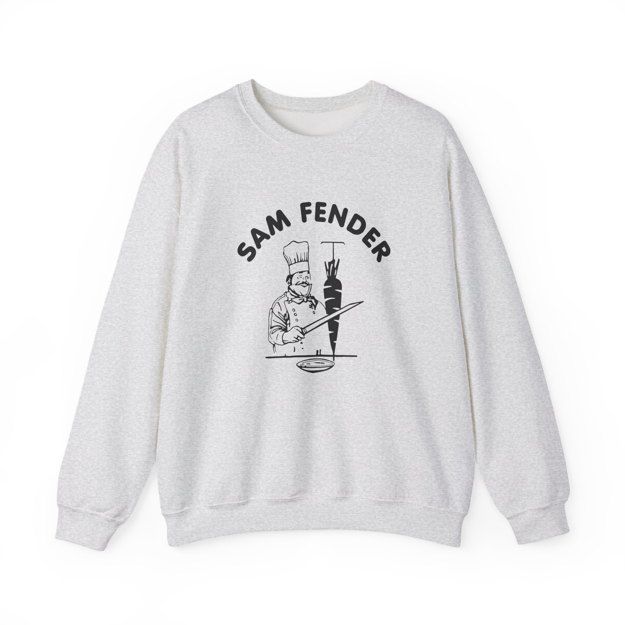 Sam Fender Vegan Kebab Unisex Heavy Blendâ„¢ Crewneck Sweatshirt