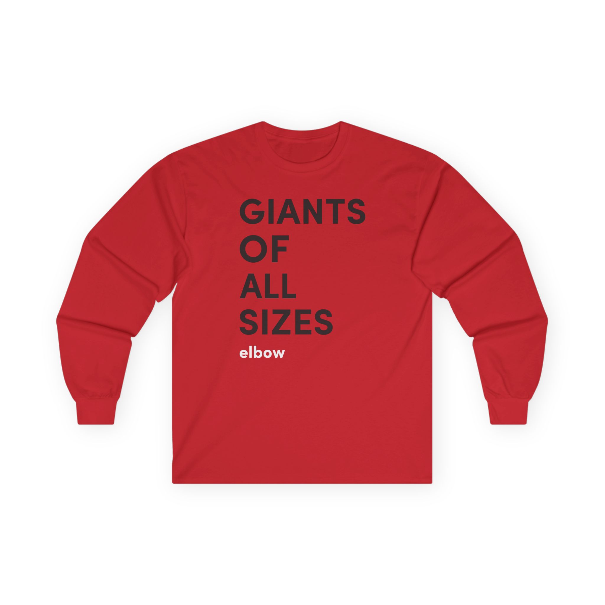 Elbow Audio Giants of All Sizes Unisex Ultra Cotton Long Sleeve Tee