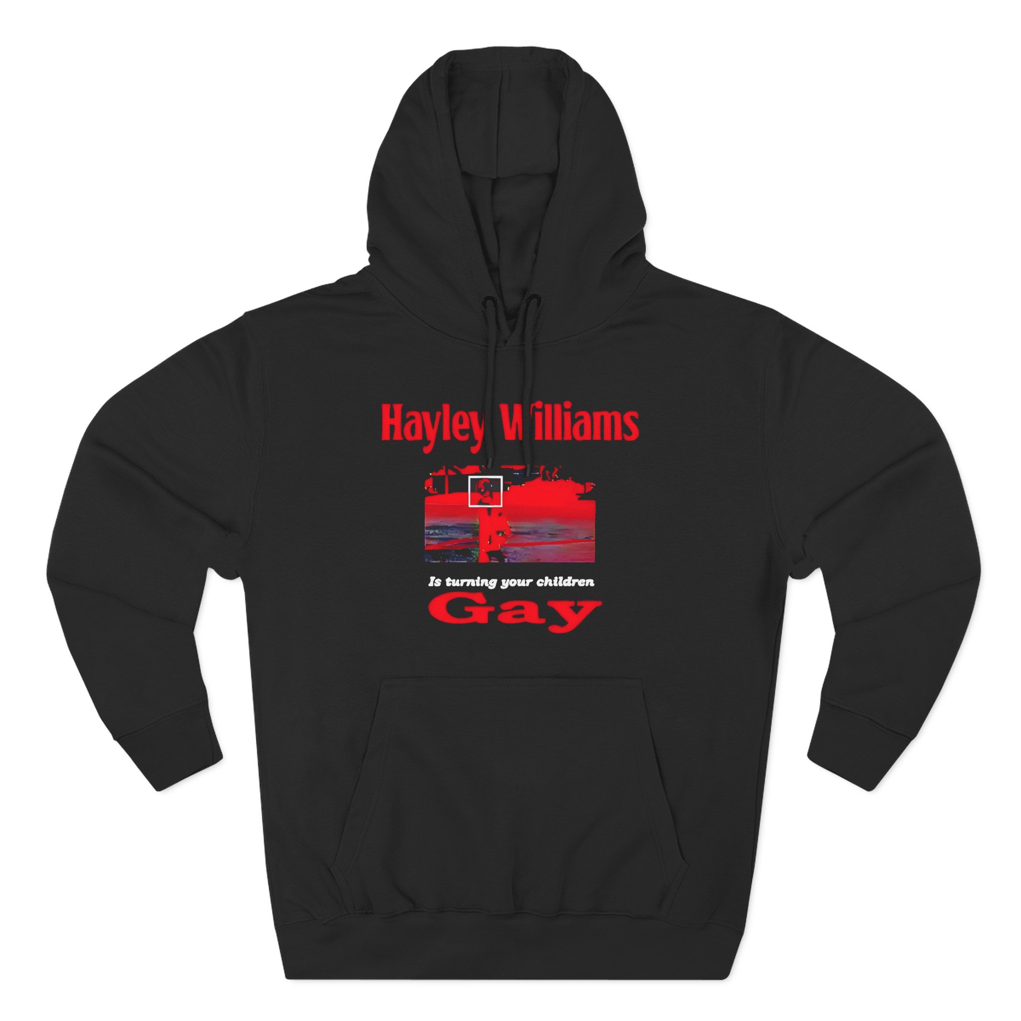 Hayley Williams Turning Your Children Gay Three-Panel Fleece Hoodie