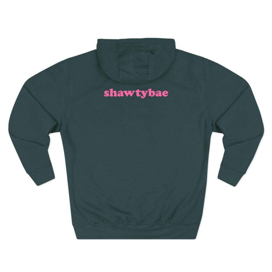 Shawty Bae What You Mean Three-Panel Fleece Hoodie
