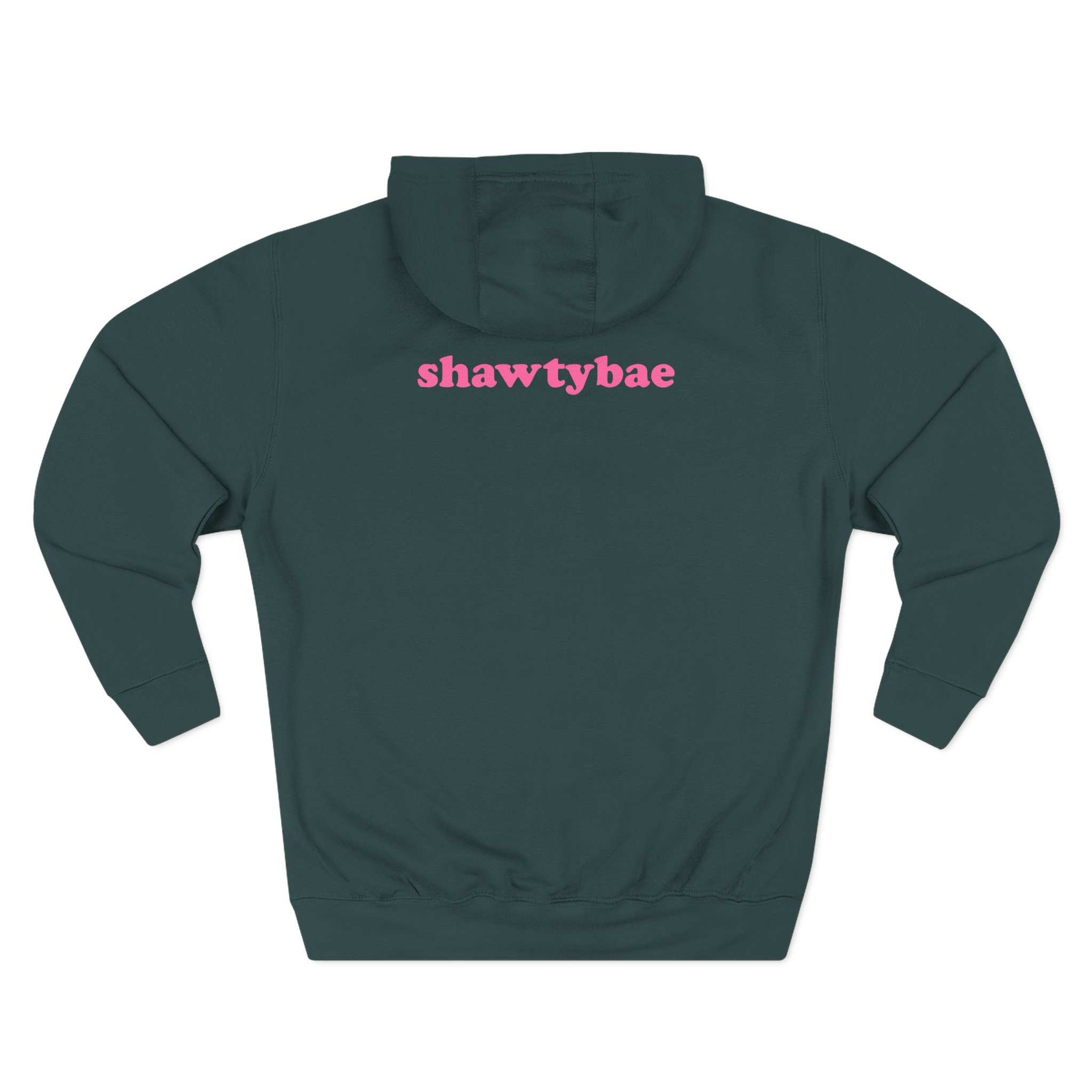 Shawty Bae What You Mean Three-Panel Fleece Hoodie