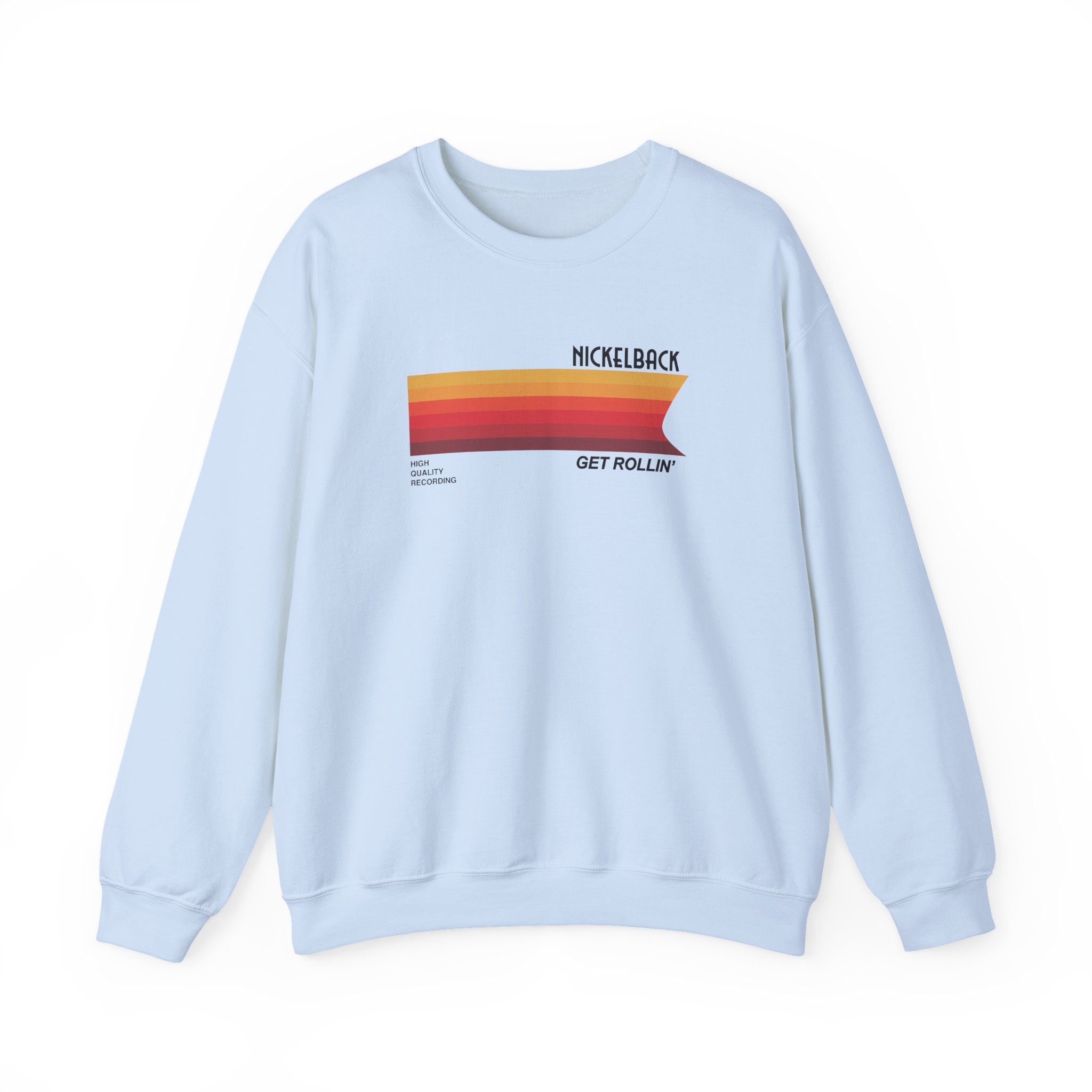 Nickelback Vhs Vintage Unisex Heavy Blendâ„¢ Crewneck Sweatshirt