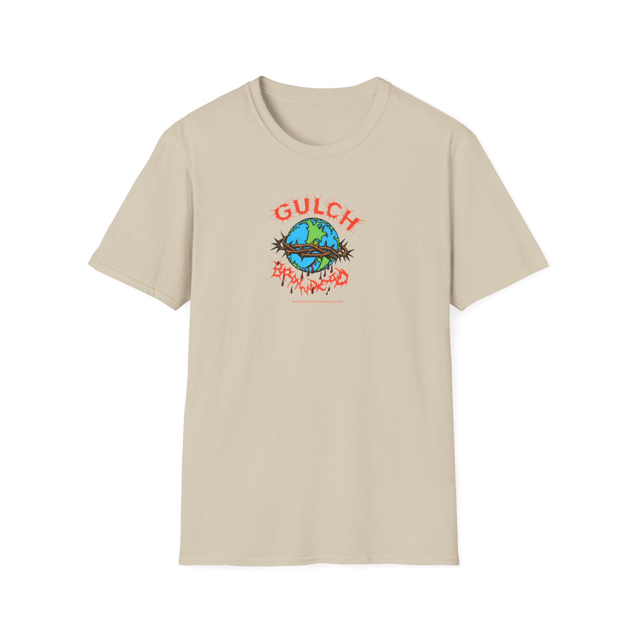 Gulch x Brain Dead final show Unisex Softstyle T-Shirt