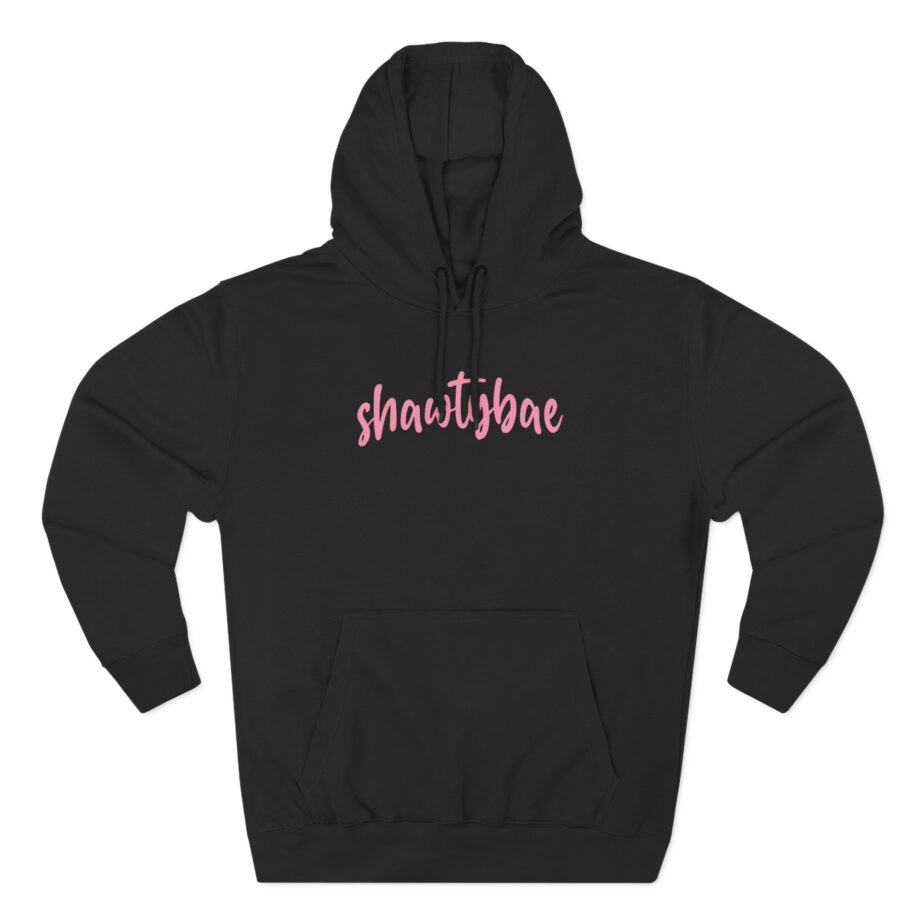 Shawty Bae Oh My Gatos Three-Panel Fleece Hoodie