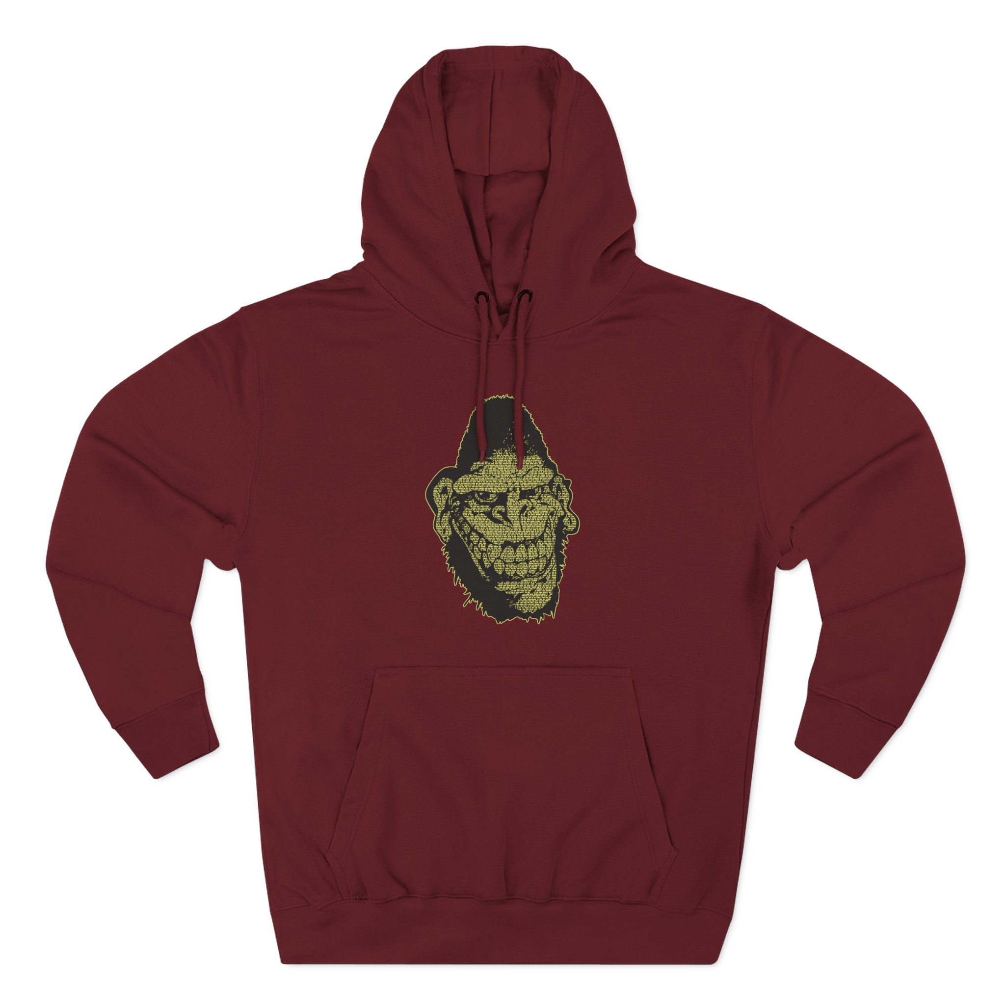 Gorilla Biscuits Lyric Head Three-Panel Fleece Hoodie