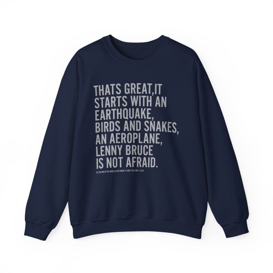 Rem Its the End of the World as We Know It Unisex Heavy Blend™ Crewneck Sweatshirt