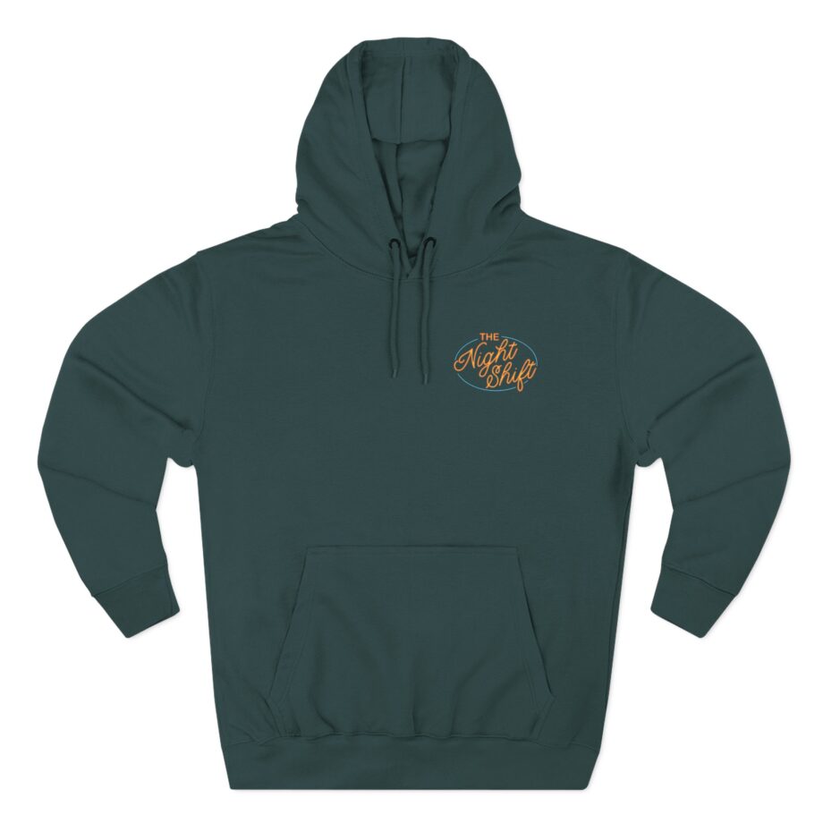 Larry June the Night Shift Neon Three-Panel Fleece Hoodie