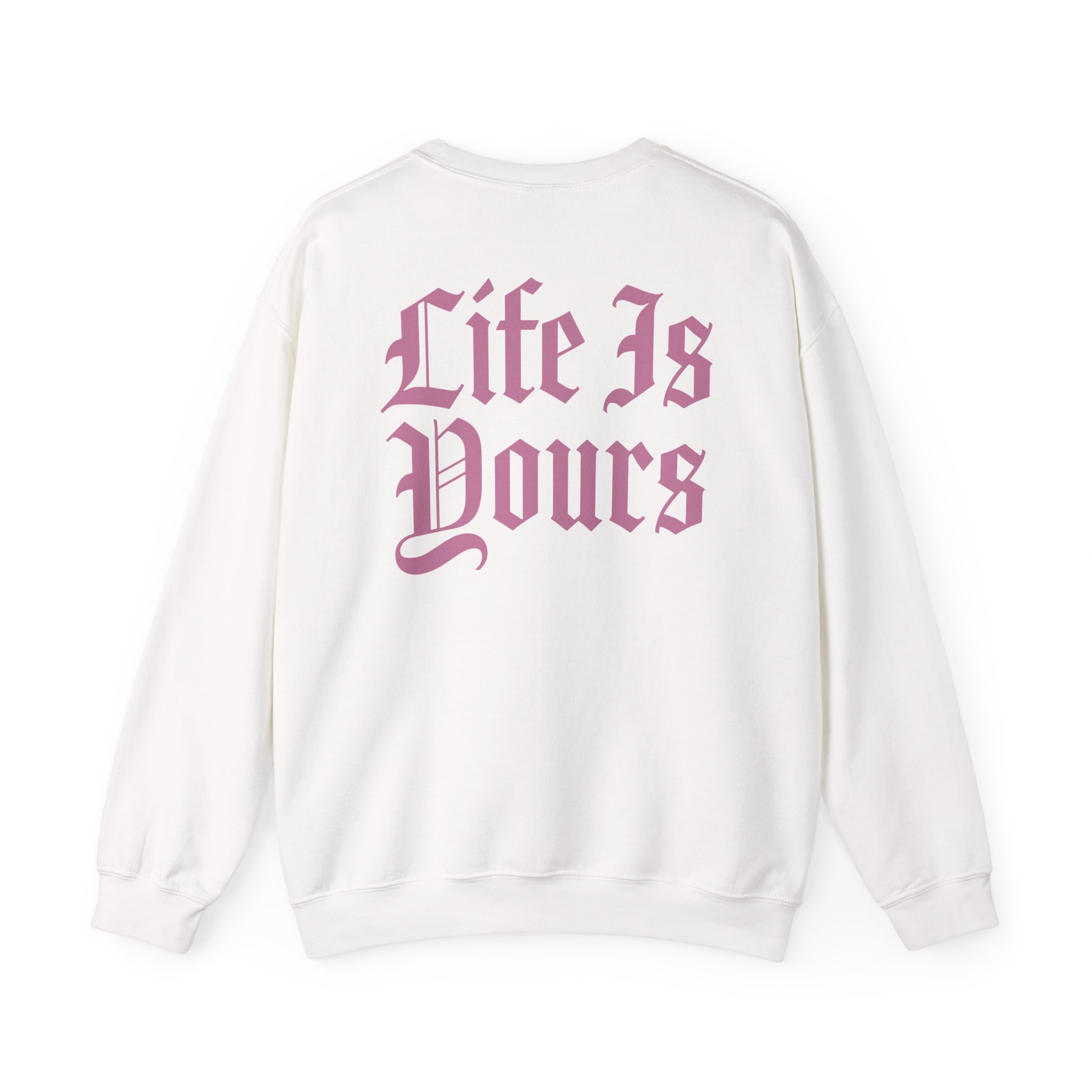 Foals Life is Yours Gothic Logo Unisex Heavy Blendâ„¢ Crewneck Sweatshirt