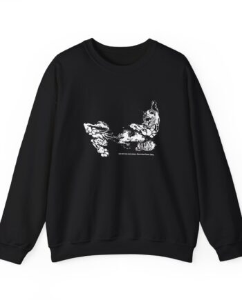 Niko B Dog Eat Dog Food World Unisex Heavy Blend Crewneck Sweatshirt