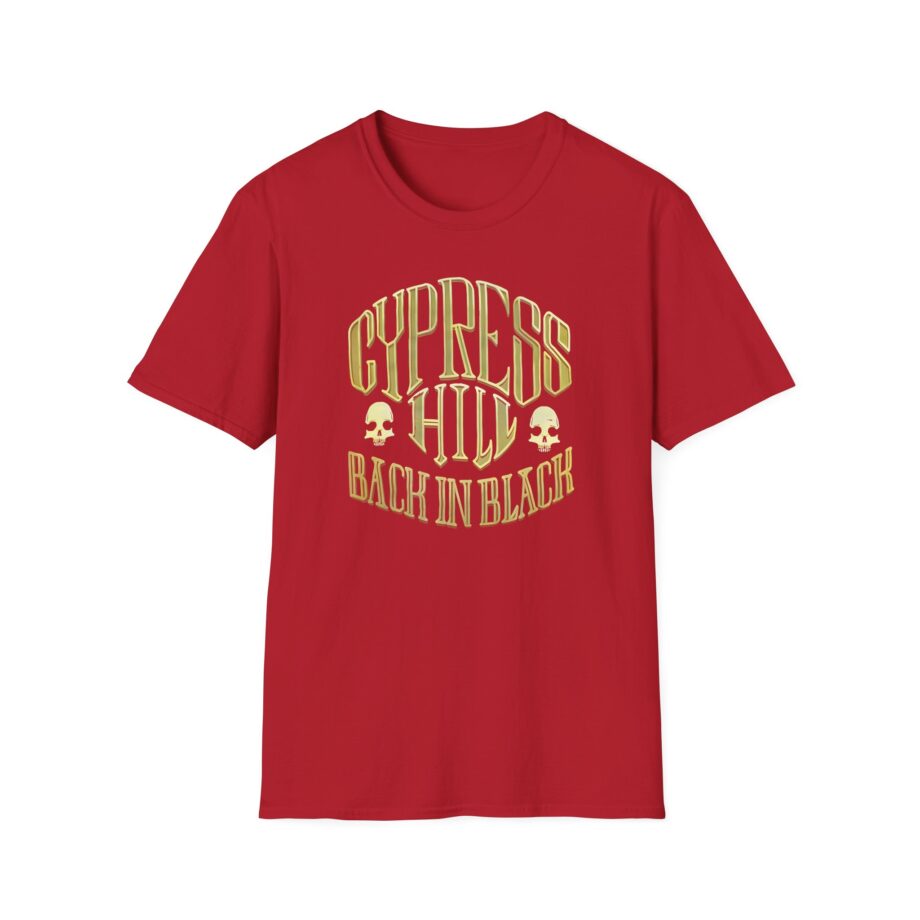 Cypress Hill Back In Black Unisex Softstyle T-Shirt