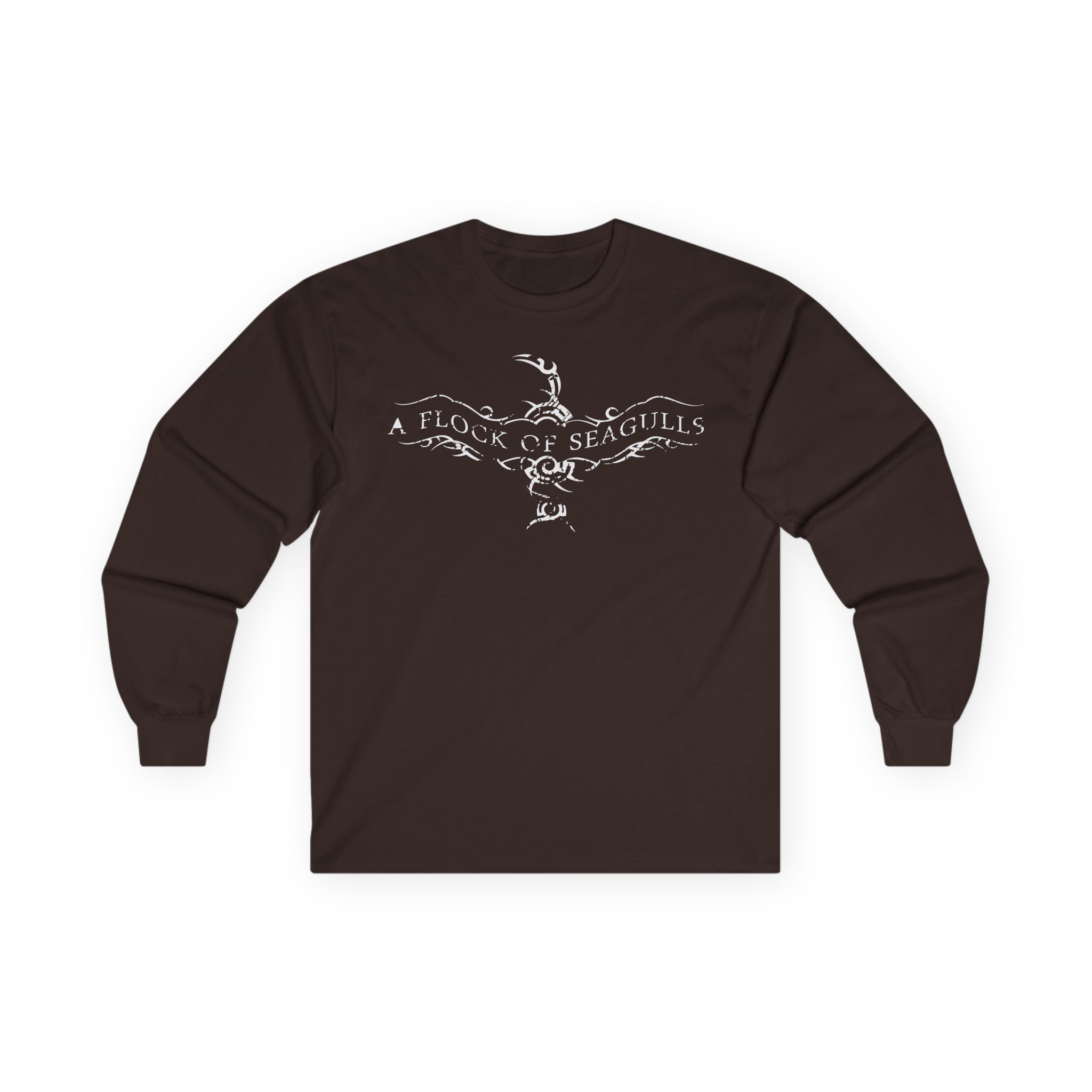 A Flock of Seagulls Logo Unisex Ultra Cotton Long Sleeve Tee