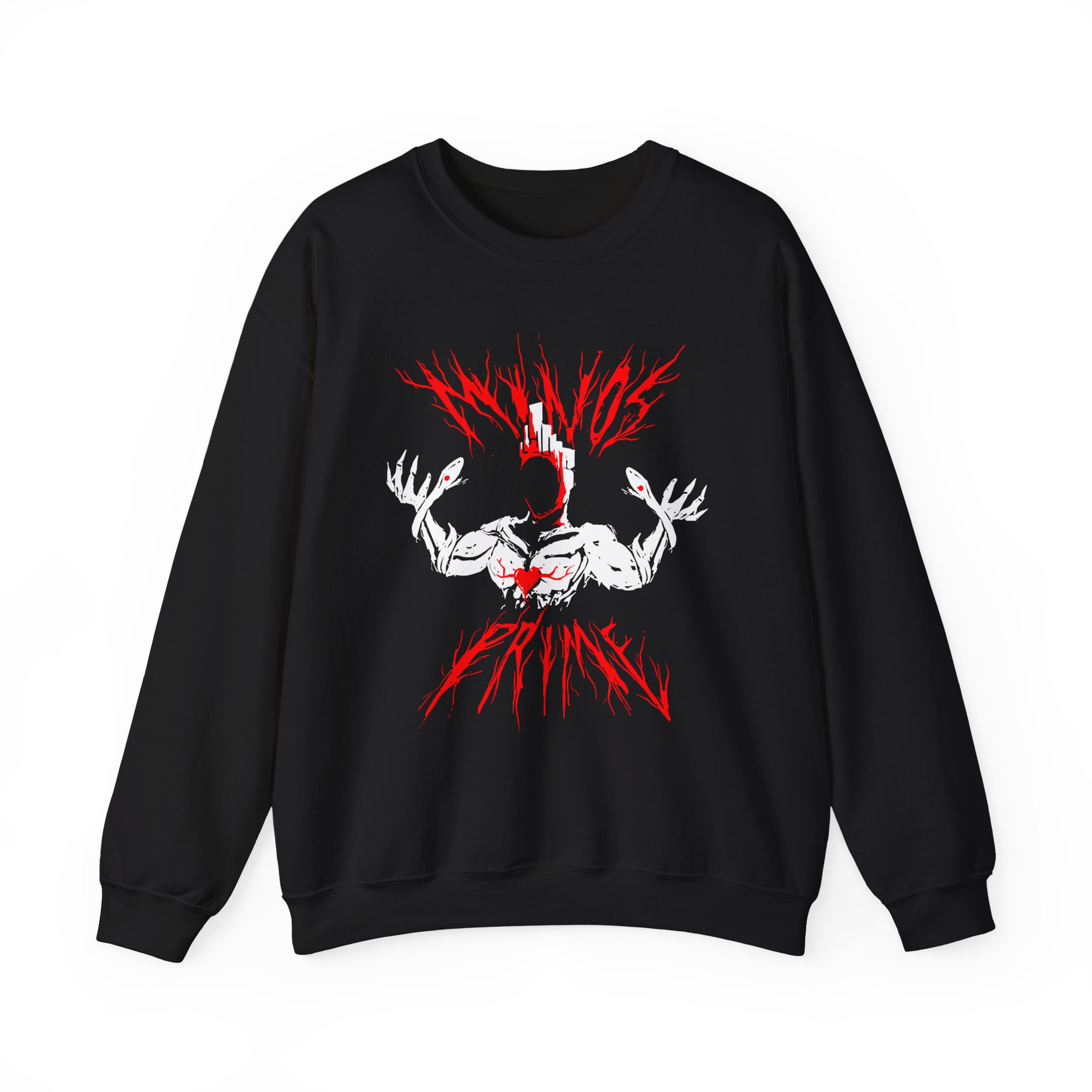 Ultrakill Minos Prime Metal Unisex Heavy Blendâ„¢ Crewneck Sweatshirt
