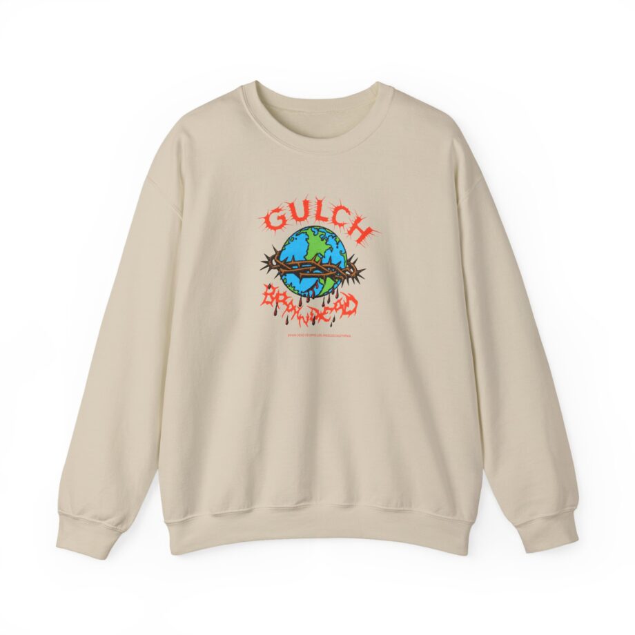 Gulch x Brain Dead final show Unisex Heavy Blend™ Crewneck Sweatshirt