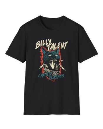 Billy Talent Chaotic Flashes Unisex Softstyle T-Shirt