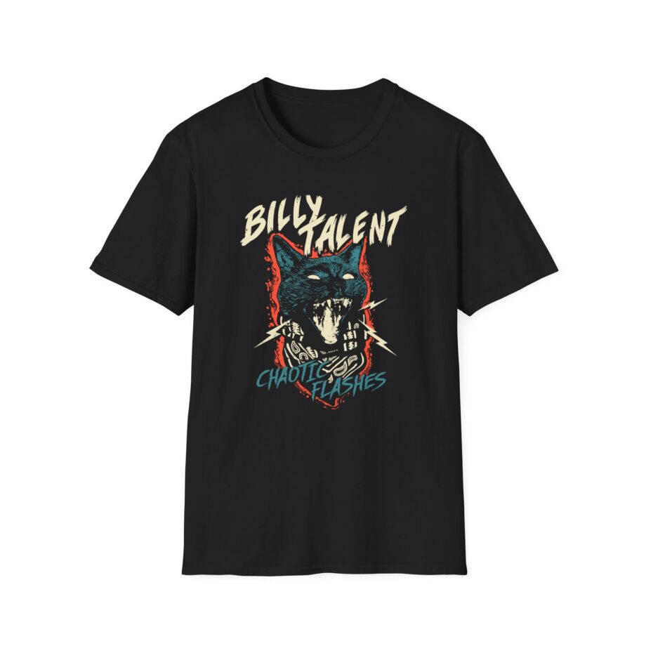 Billy Talent ﻿Chaotic Flashes Unisex Softstyle T-Shirt