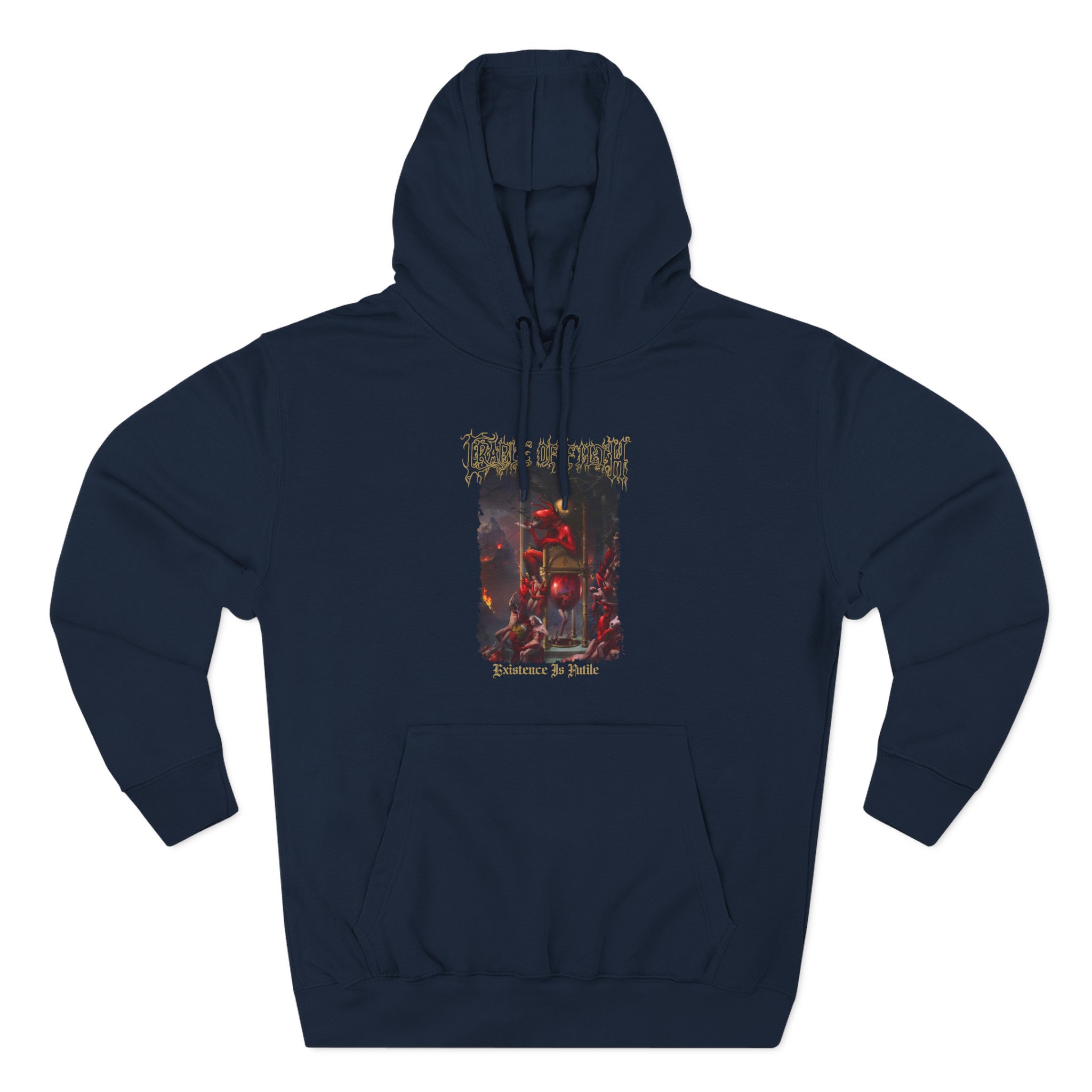 Cradle of Filth Existence is Futile Three-Panel Fleece Hoodie