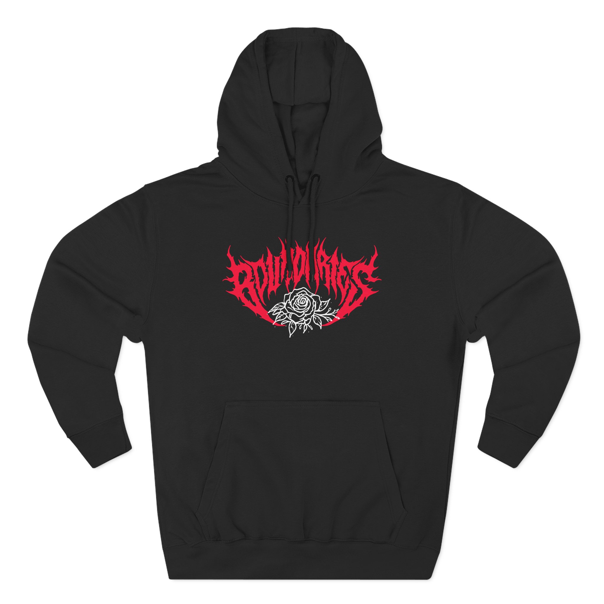 Boundaries Scars Scythe Three-Panel Fleece Hoodie