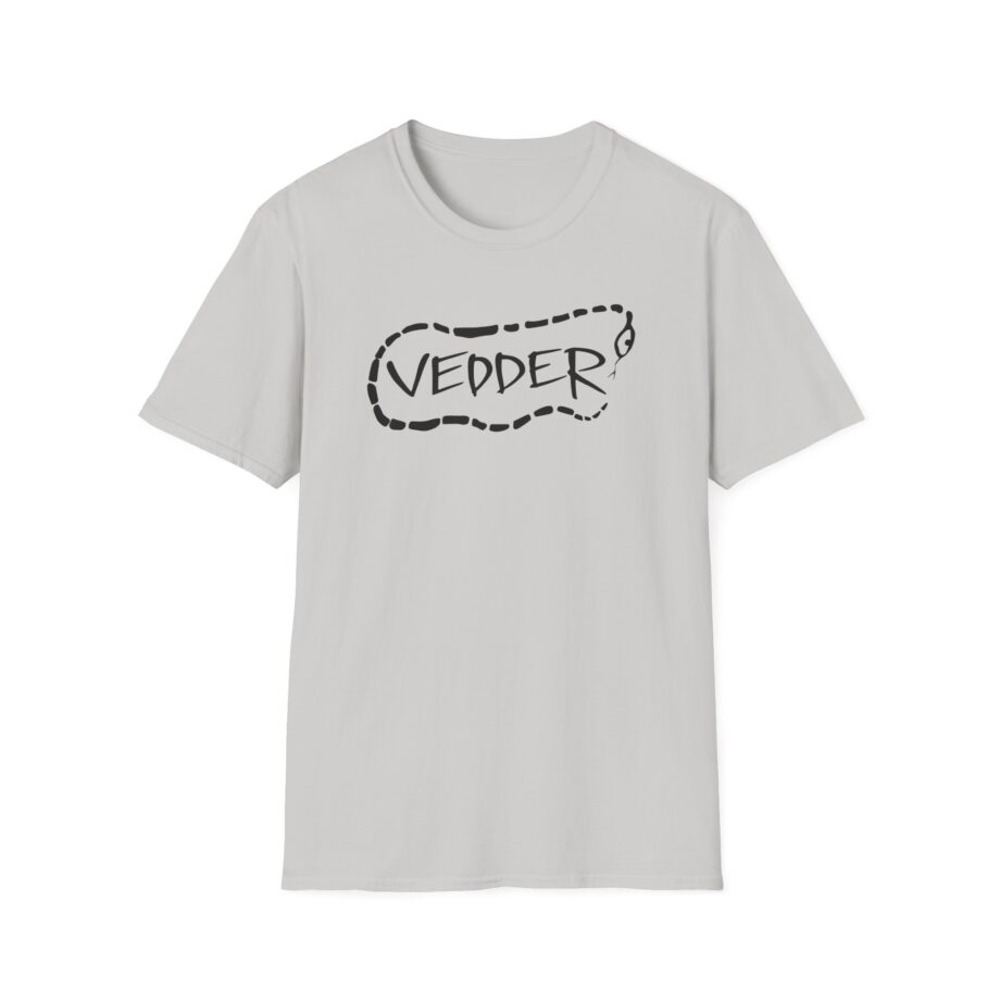 Eddie Vedder Stencil Snake Unisex Softstyle T-Shirt