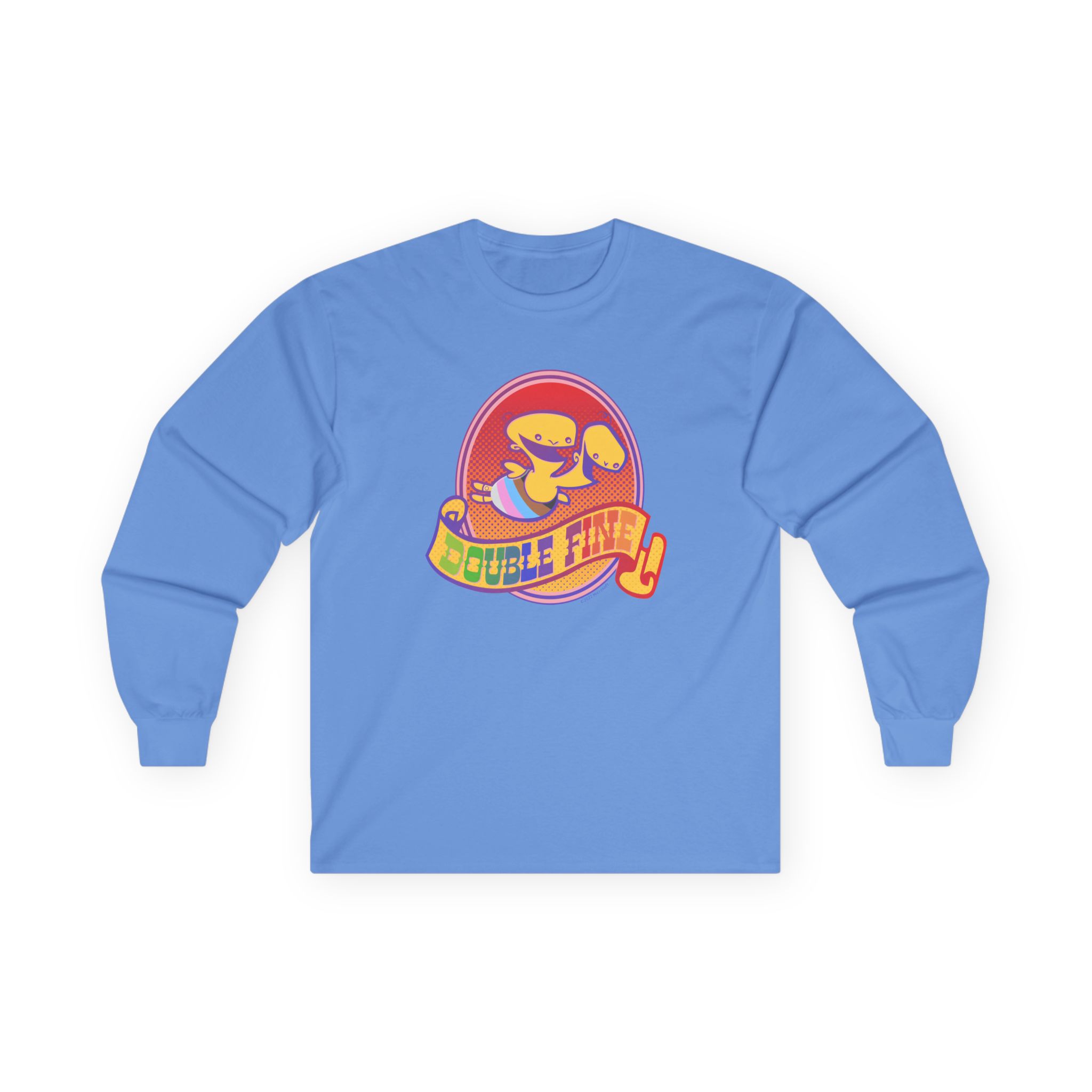 Double Fine Pride Unisex Ultra Cotton Long Sleeve Tee
