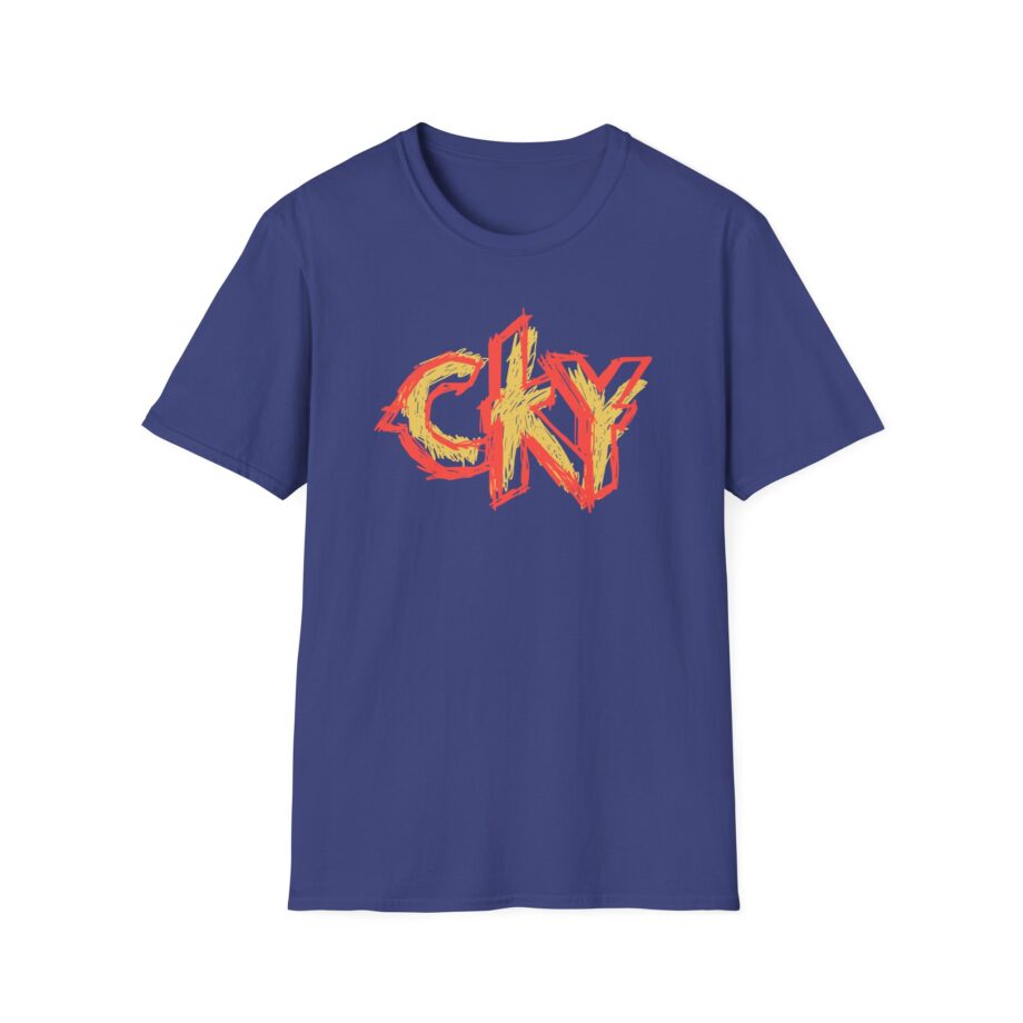 CKY Scribble Logo Unisex Softstyle T-Shirt