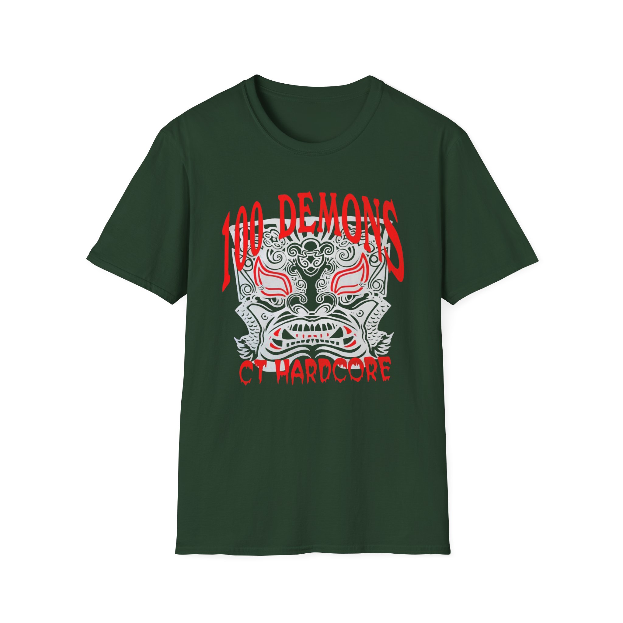 100 Demons 1998 demo Unisex Softstyle T-Shirt