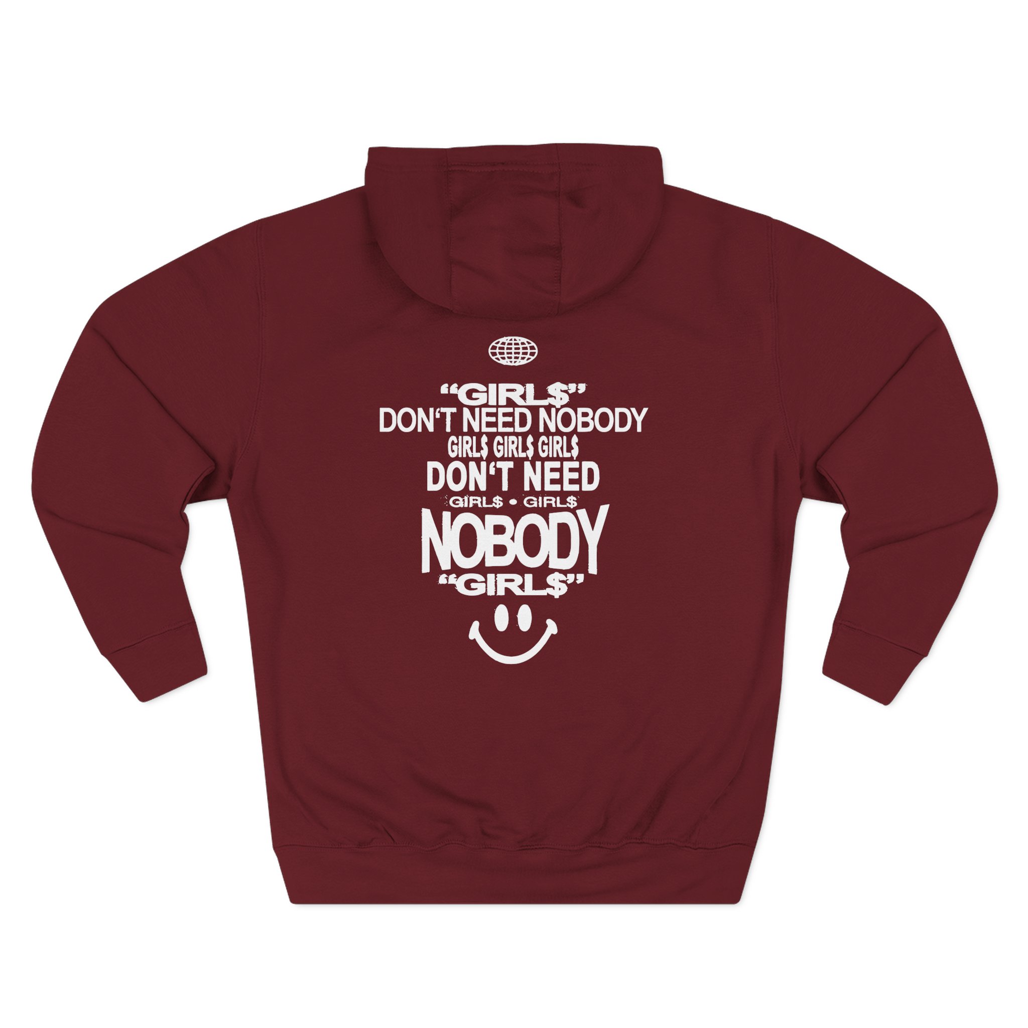 Dom Dolla Girl$, Girl$, Girl$ Three-Panel Fleece Hoodie