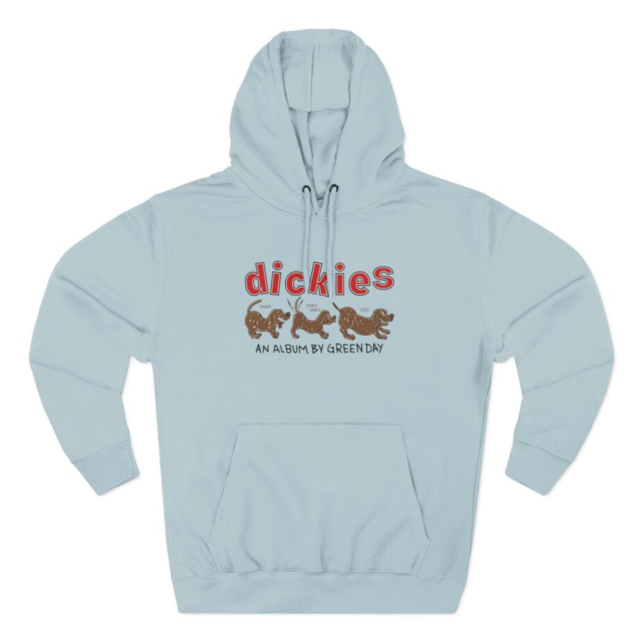 Green Day Dookie Dogs Three-Panel Fleece Hoodie