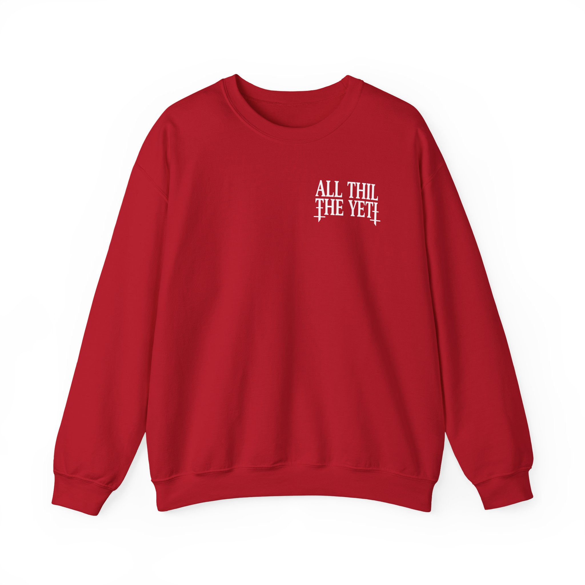 All Hail the Yeti Logo Unisex Heavy Blendâ„¢ Crewneck Sweatshirt
