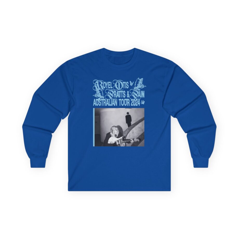 Royel Otis Band Pratts and Pain Australian Tour 2024 Unisex Ultra Cotton Long Sleeve Tee