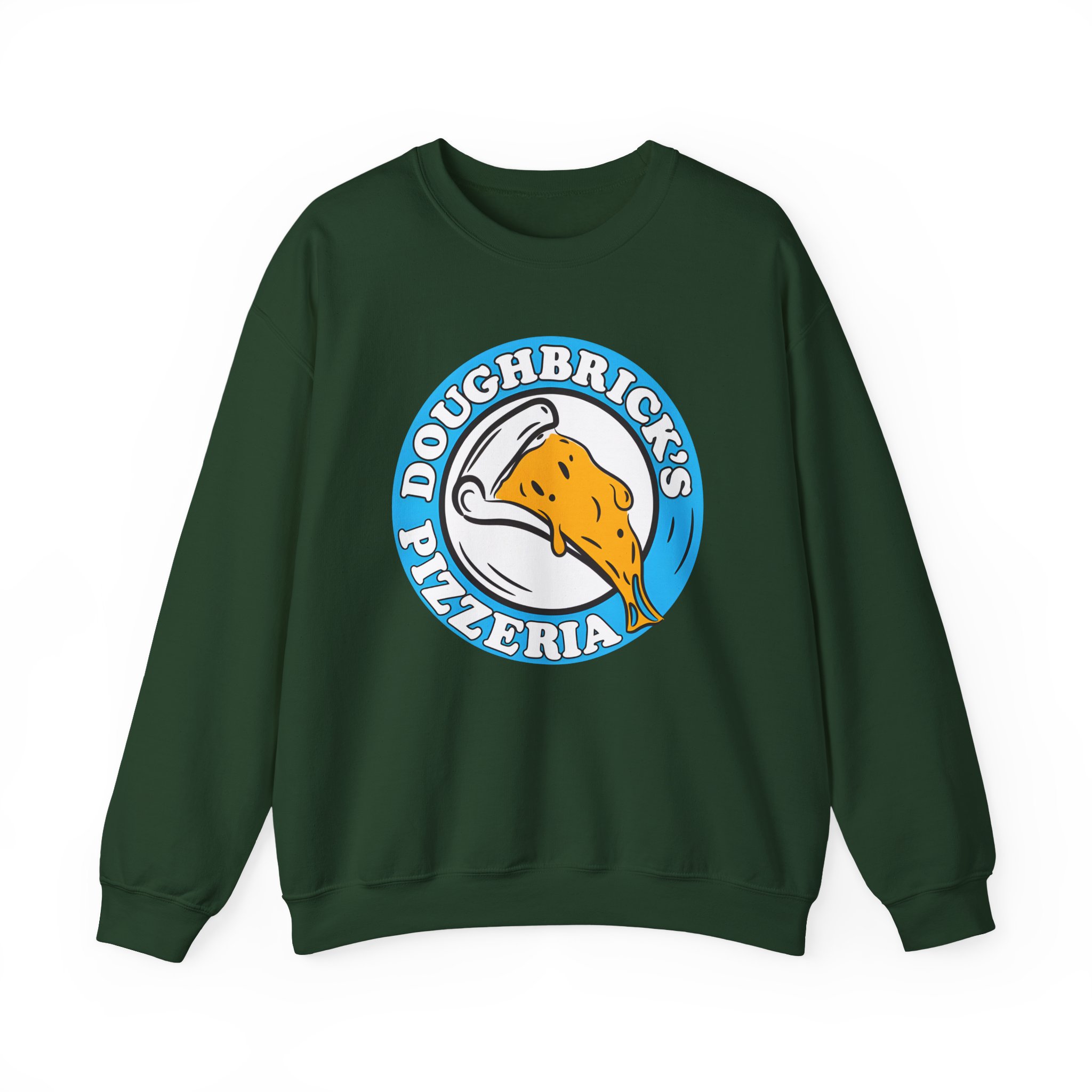 David Dobrik Doughbriks Pizza Unisex Heavy Blendâ„¢ Crewneck Sweatshirt