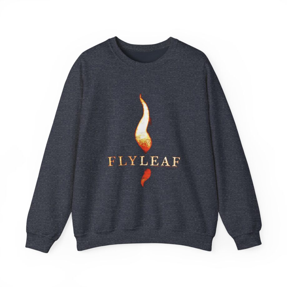 Flyleaf Flame Logo Unisex Heavy Blend™ Crewneck Sweatshirt