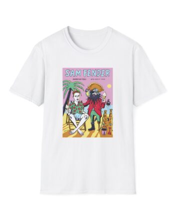 Sam Fender Beach Pirate Unisex Softstyle T-Shirt