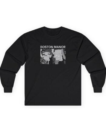 Boston Manor Simpsons Unisex Ultra Cotton Long Sleeve Tee