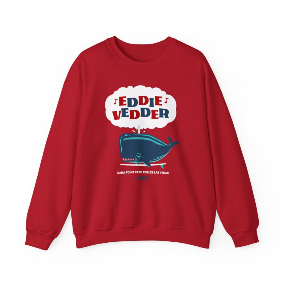 Eddie Vedder Whale Unisex Heavy Blend™ Crewneck Sweatshirt