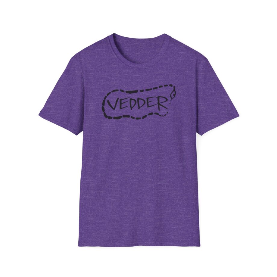 Eddie Vedder Stencil Snake Unisex Softstyle T-Shirt