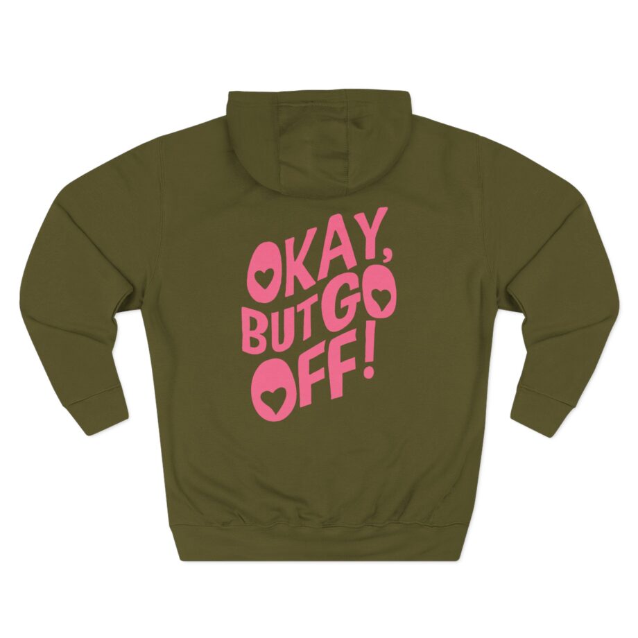 Shawty Bae Three-Panel Fleece Hoodie