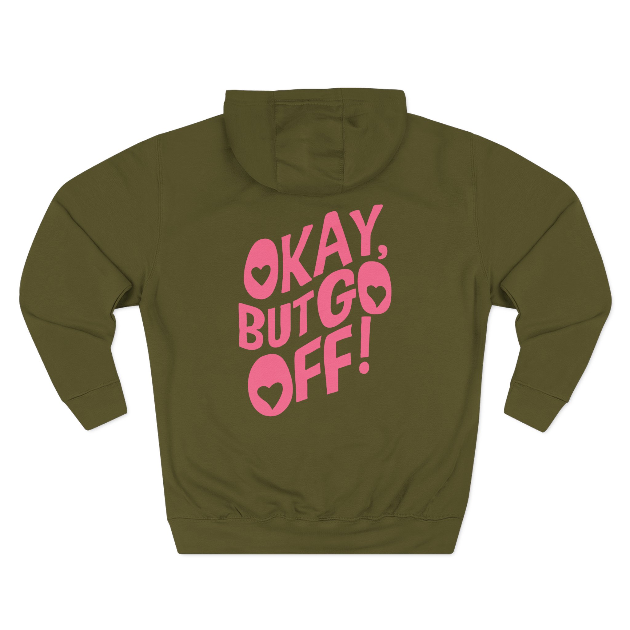 Shawty Bae Three-Panel Fleece Hoodie
