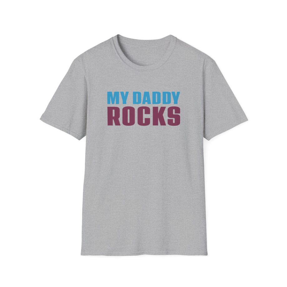 JLS My Daddy Rocks Unisex Softstyle T-Shirt