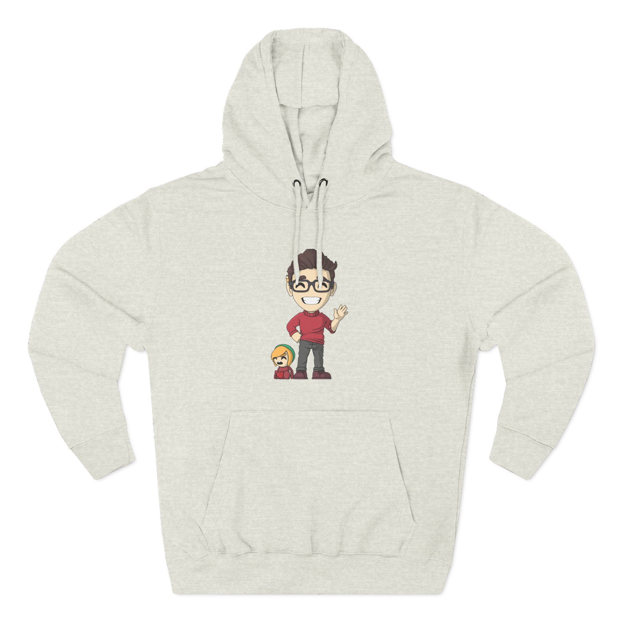 SmallAnt Three-Panel Fleece Hoodie