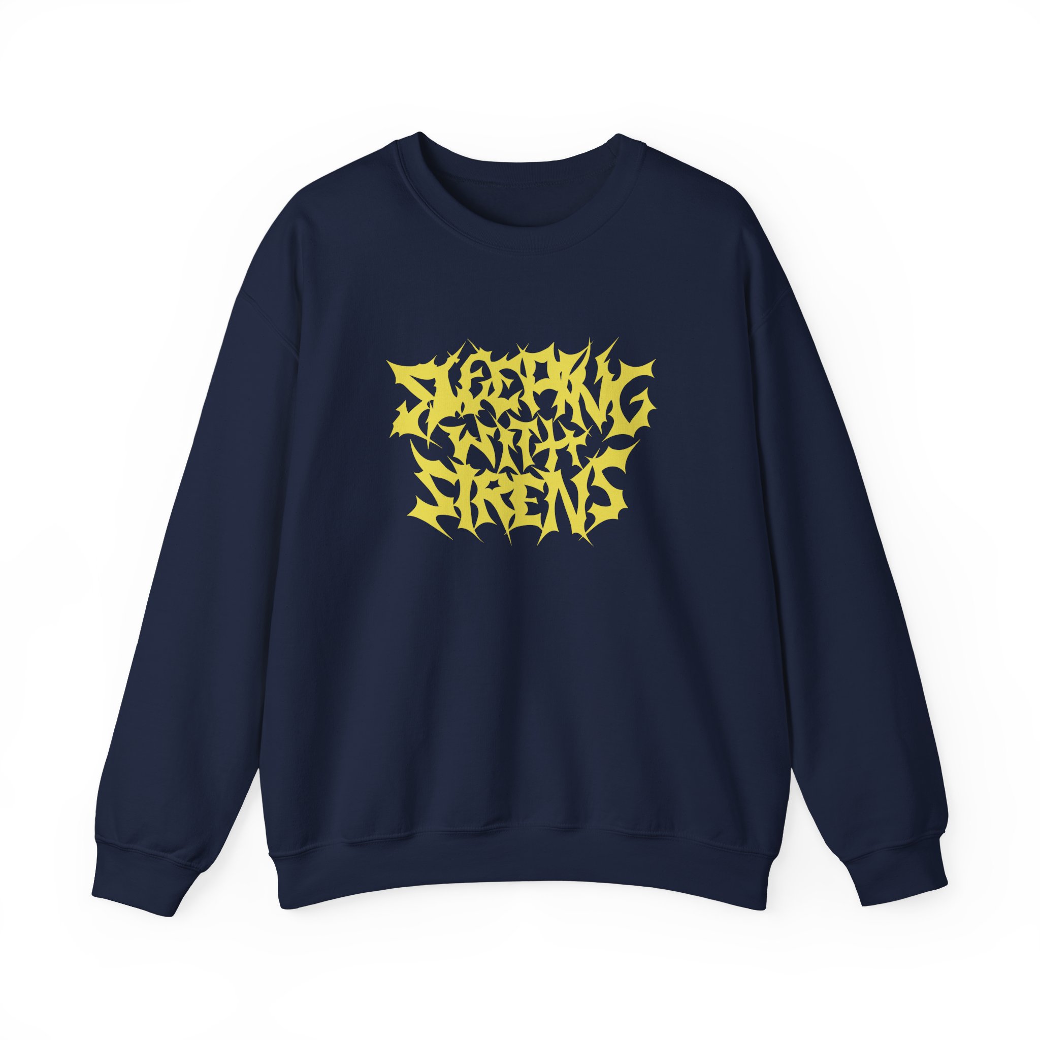 Sleeping With Sirens Metal Logo Unisex Heavy Blendâ„¢ Crewneck Sweatshirt
