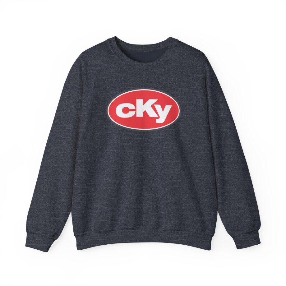 CKY Oval Logo  Unisex Heavy Blend™ Crewneck Sweatshirt