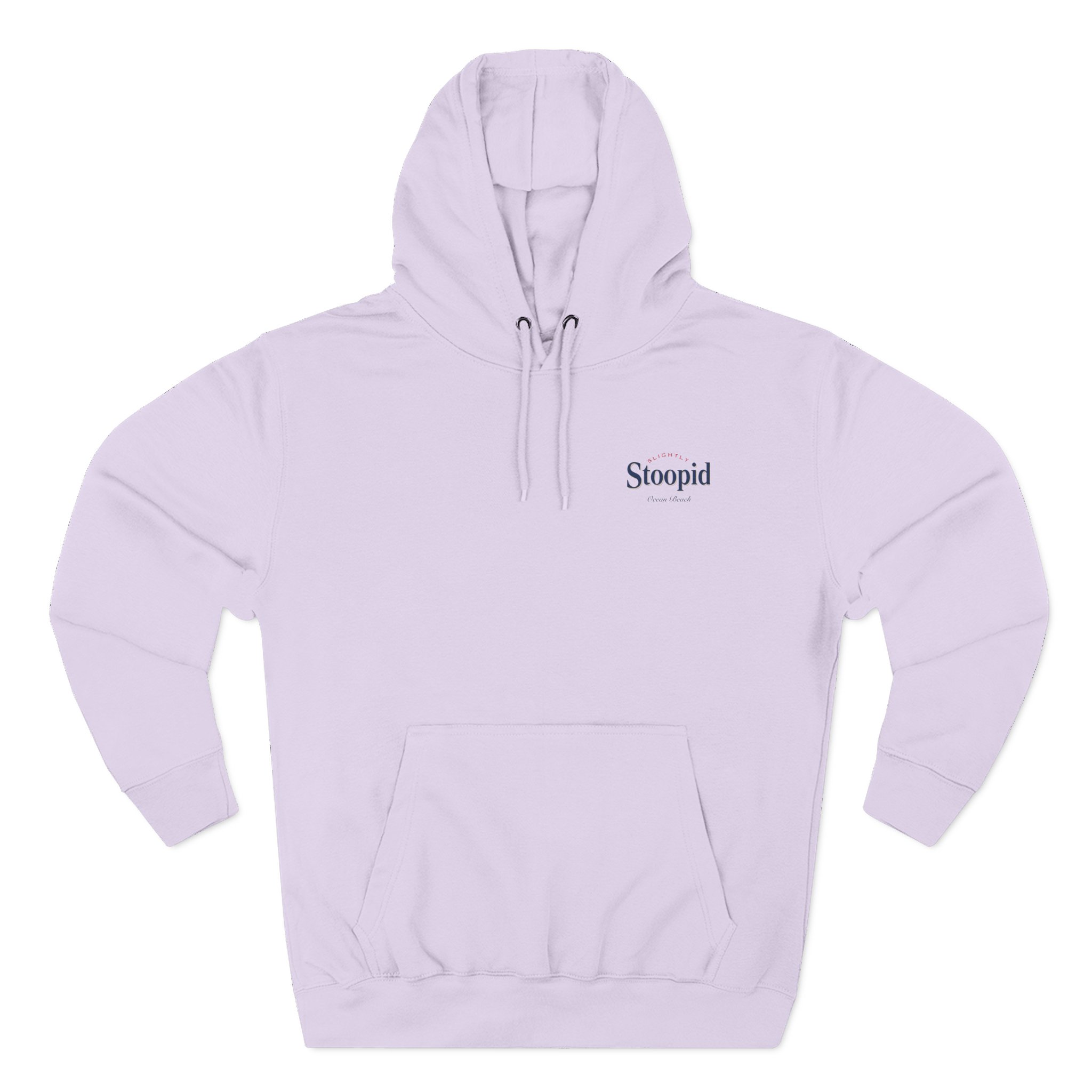 Slightly Especial Three-Panel Fleece Hoodie