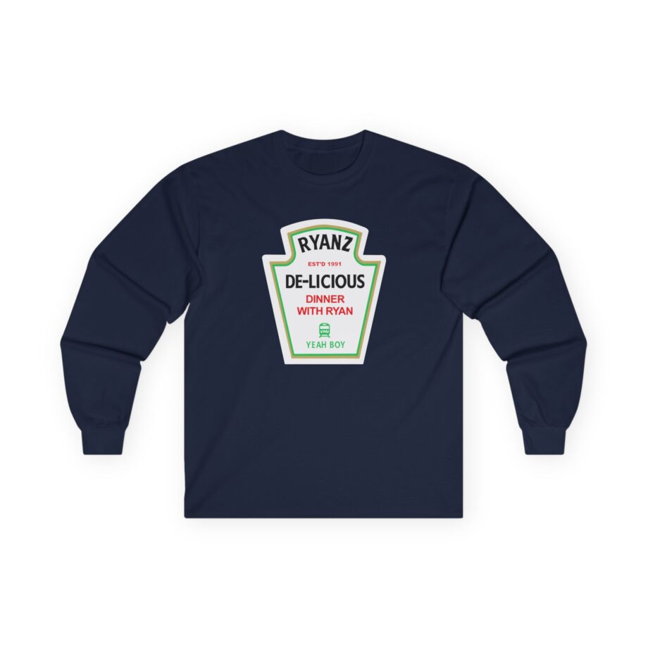 Ryan Windridge De-lecious Dinner Unisex Ultra Cotton Long Sleeve Tee