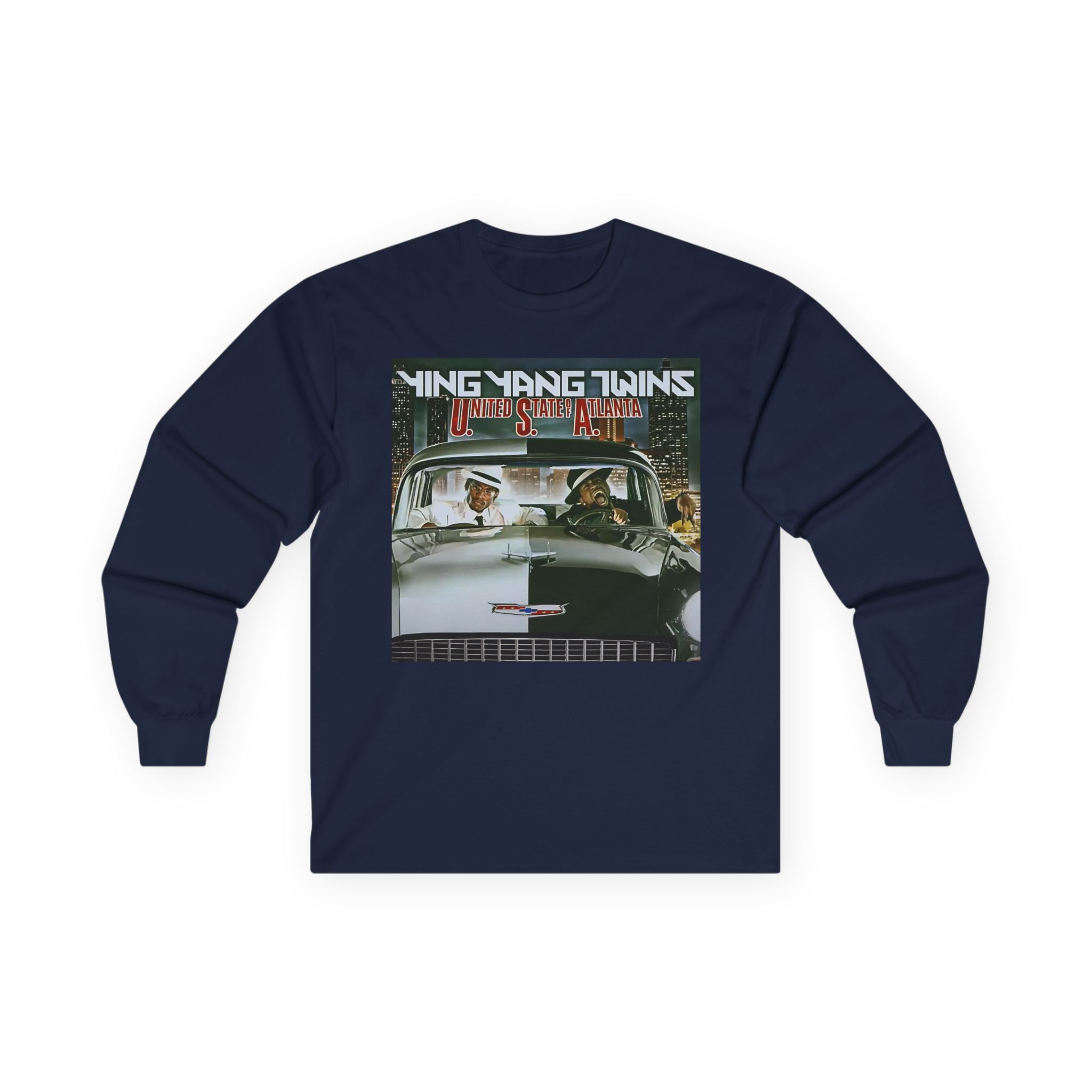 Ying Yang Twins United State Of Atlanta Album Cover Unisex Ultra Cotton Long Sleeve Tee