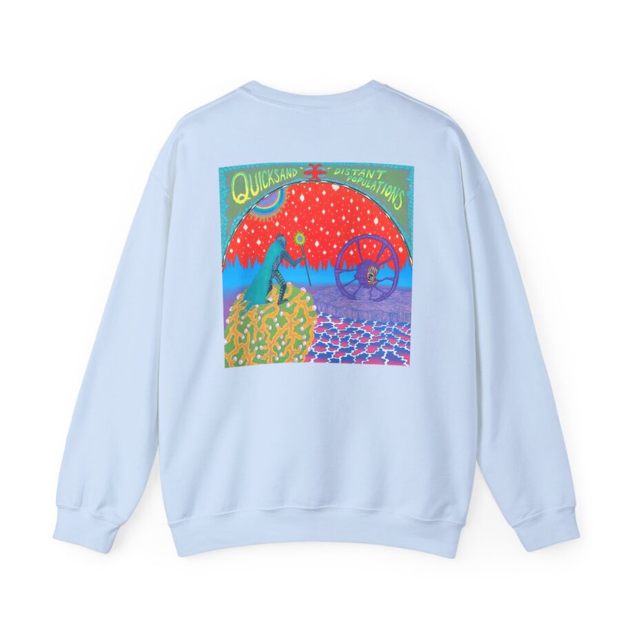 Quicksand Distant Populations Unisex Heavy Blend™ Crewneck Sweatshirt