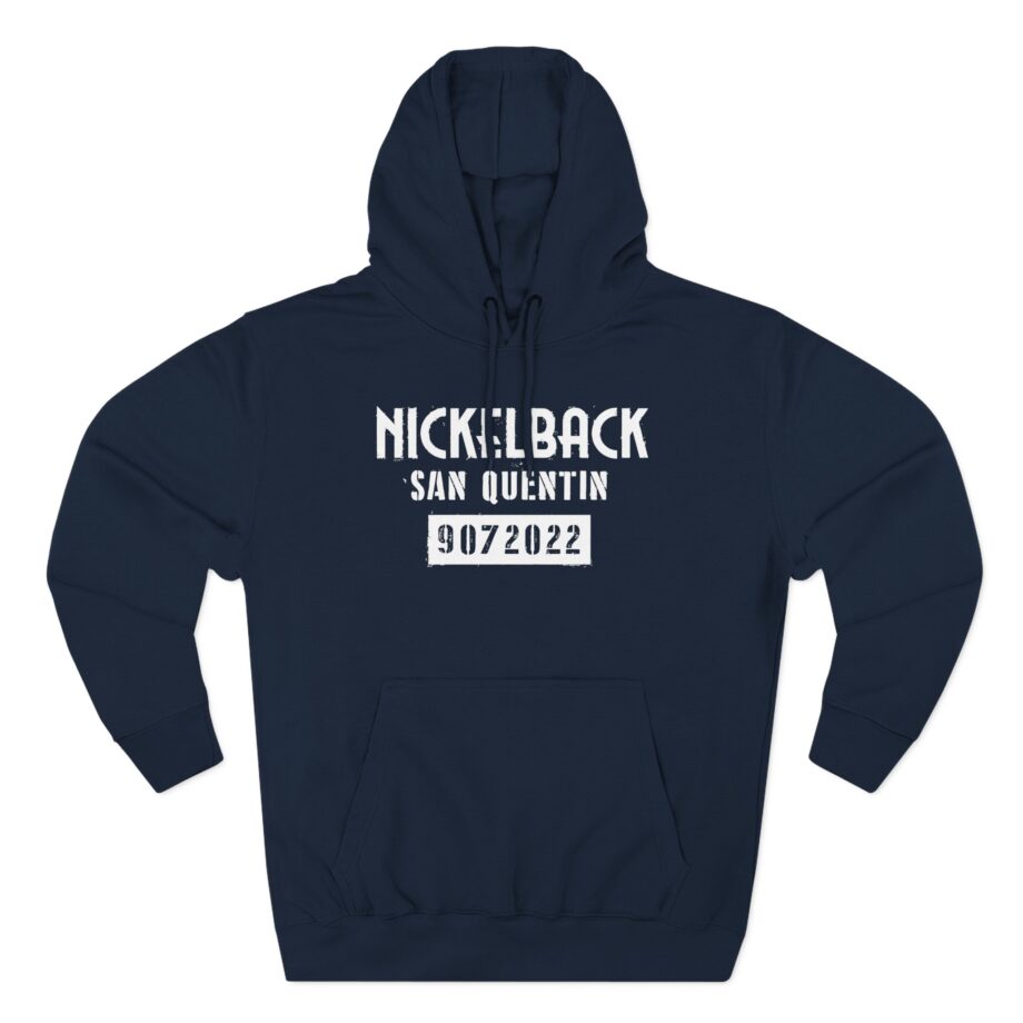 Nickelback San Quentin Three-Panel Fleece Hoodie