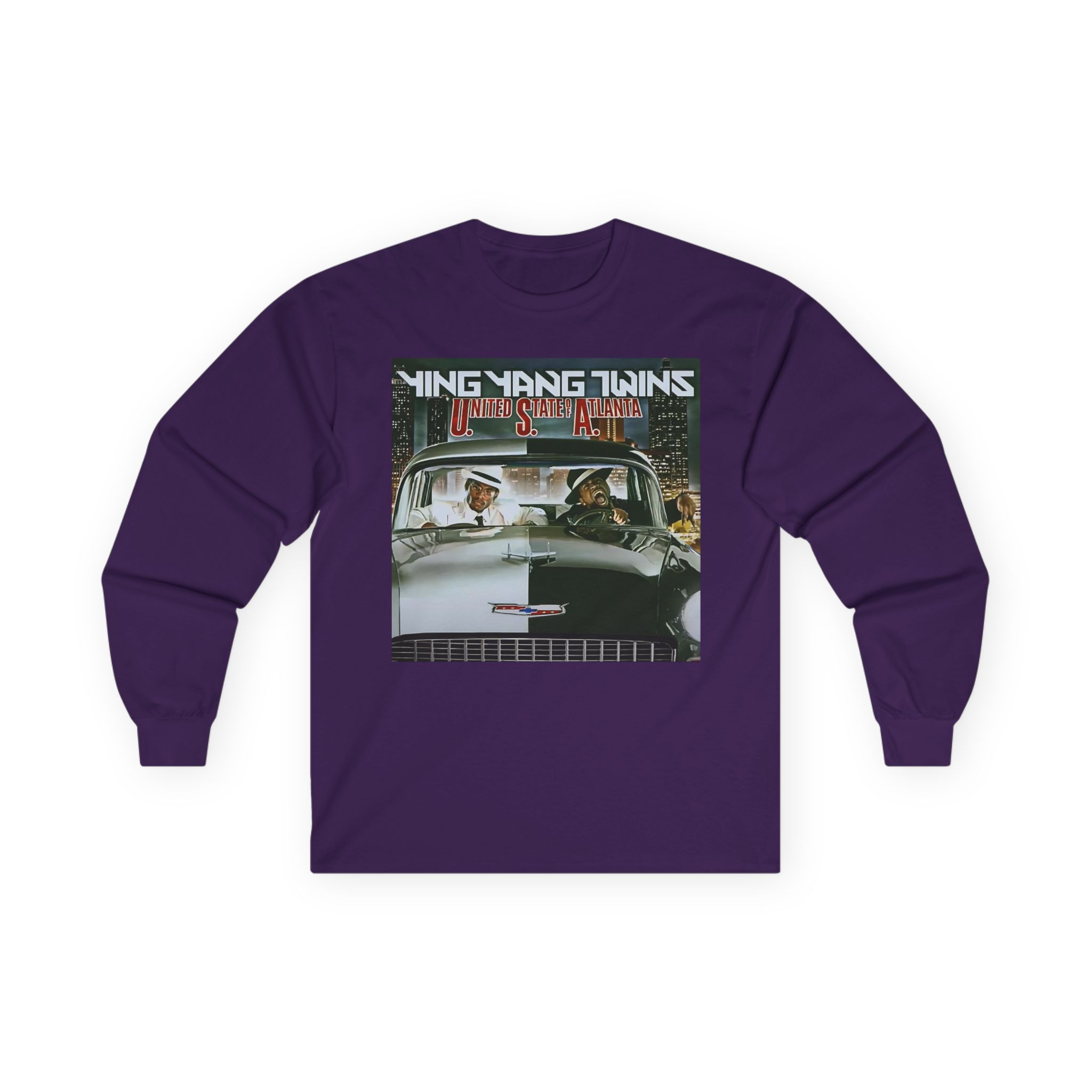 Ying Yang Twins United State Of Atlanta Album Cover Unisex Ultra Cotton Long Sleeve Tee