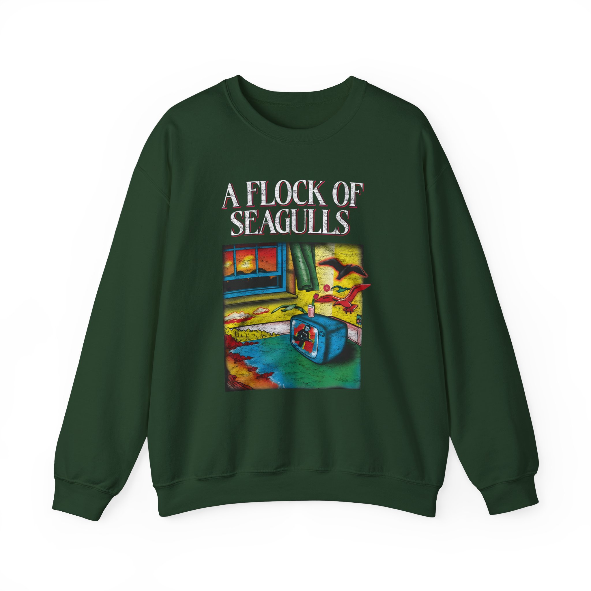 A Flock of Seagulls I Ran Tour Unisex Heavy Blendâ„¢ Crewneck Sweatshirt