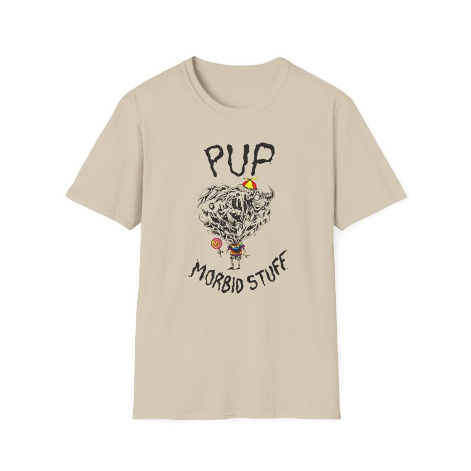 Pup Morbid Stuff Lollipop Unisex Softstyle T-Shirt