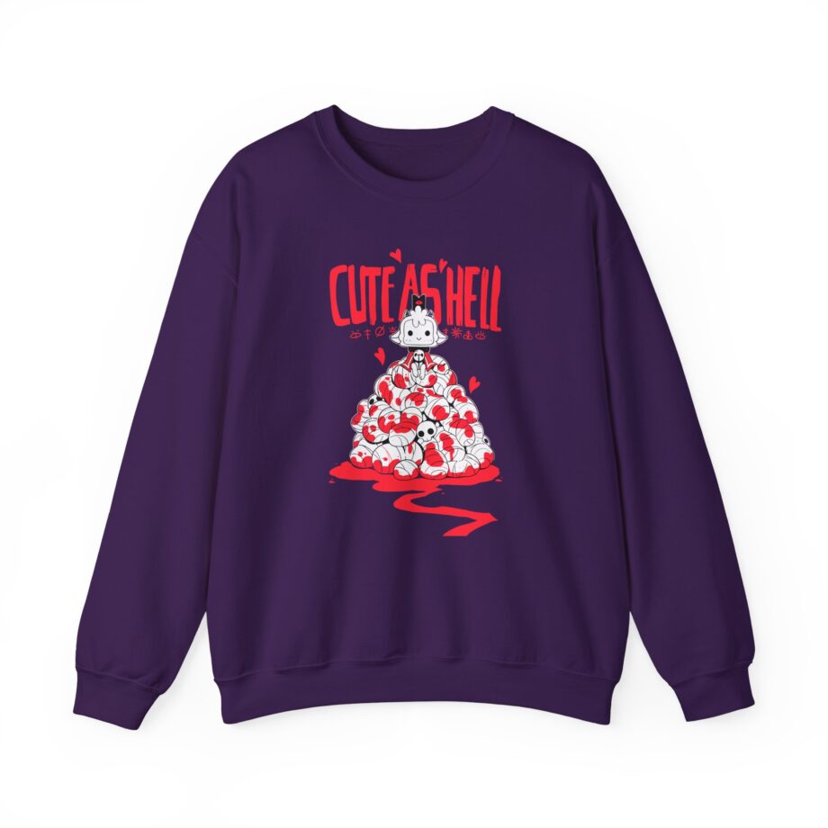 Cult of the Lamb Cute as Hell Unisex Heavy Blend™ Crewneck Sweatshirt